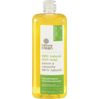 Nature Clean Dishwashing Liquid 740 ml, $0.58/100ml
