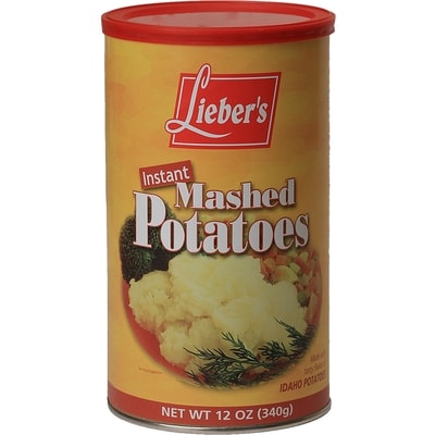 Lieber’s Purée de pommes de terre instantanée, 12 oz 283 g, 3,53 $/100g