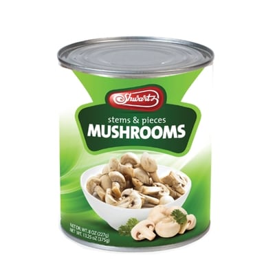 Shwartz Champignons, tiges et morceaux 227 g, 2,64 $/100g