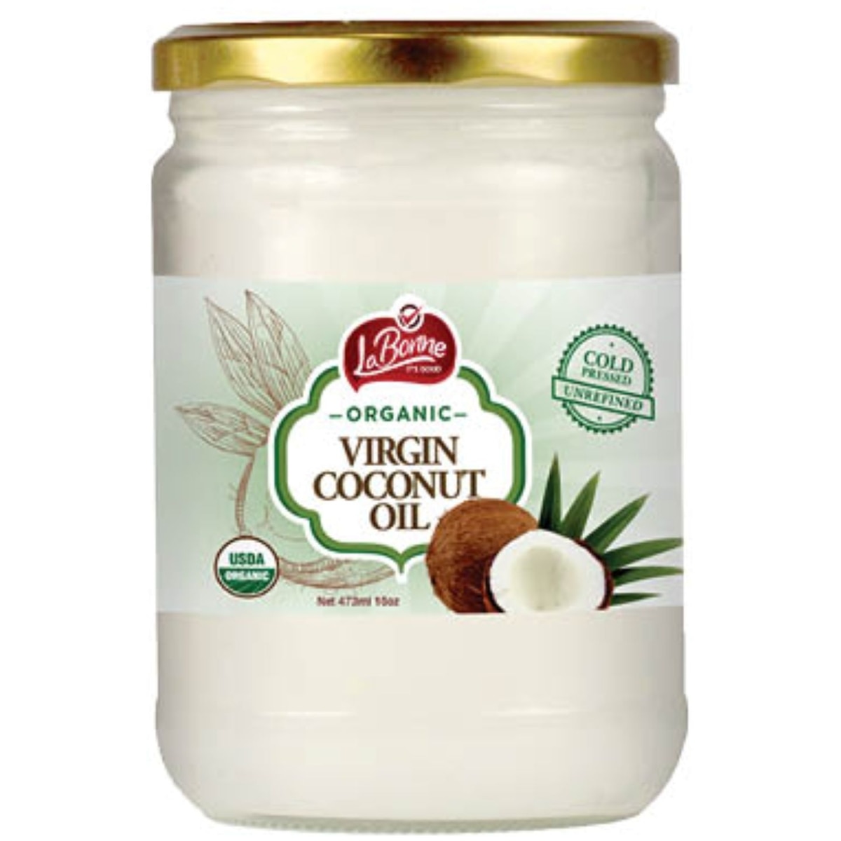 Liebers Organic' Virgin Coconut Oil 473 ml, $4.01/100ml
