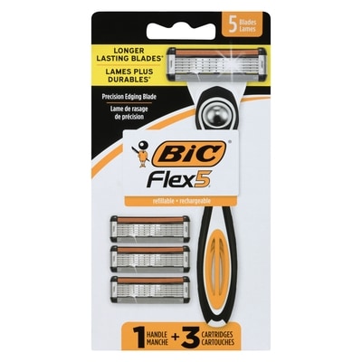 Bic Flex 5 Hybrid Blades Titanium Ultra-Thin Blades 3 ea, $3.33/1ea
