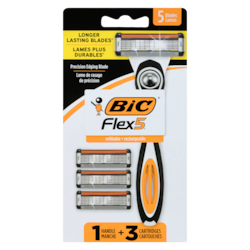 Bic Flex 5 Hybrid Blades Titanium Ultra-Thin Blades - 3 ea | Zehrs