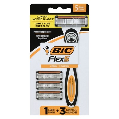 BIC Bic Rasoir Flex 5 Hyb Emb 3 3 ea, 3,33 $/1ch