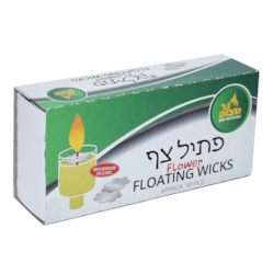 Ner Mitzvah Flower Floating Wicks 1 ea, $3.49/1ea