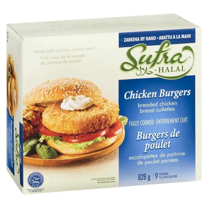 Halal Breaded Chicken Burgers