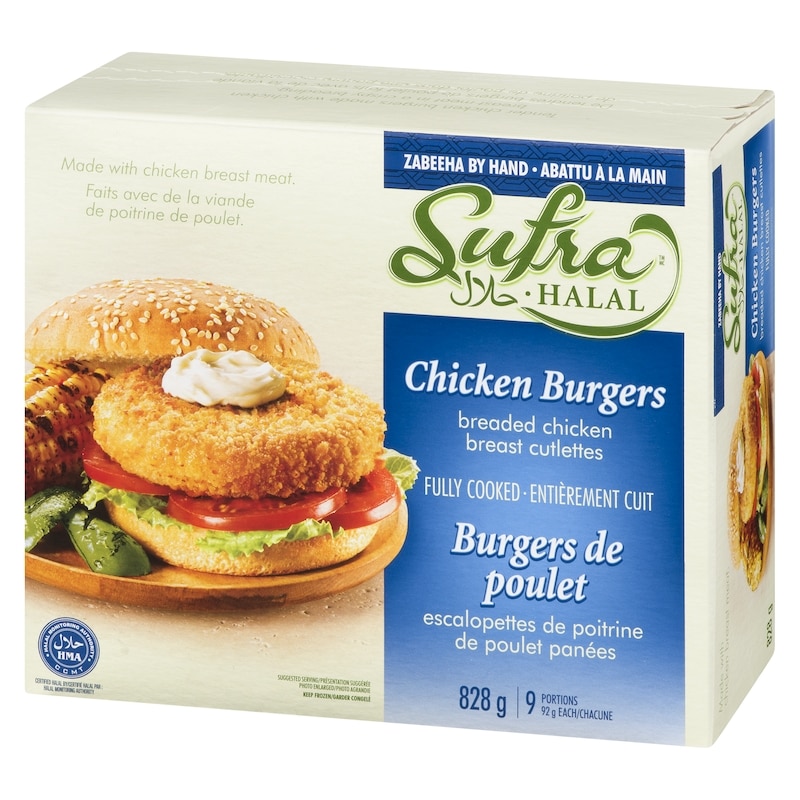 Halal Breaded Chicken Burgers