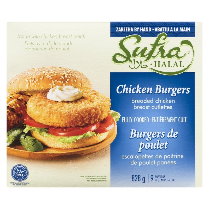 Halal Breaded Chicken Burgers