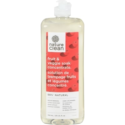 Nature Clean Fruit & Veggie Wash 740 ml, $0.88/100ml