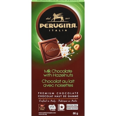 Perugina Milk Chocolate With Hazelnuts 86 g, $4.99/100g