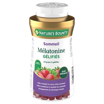 Nature’s Bounty Mélatonine, 2,5 mg 120 ea, 0,19 $/1ch