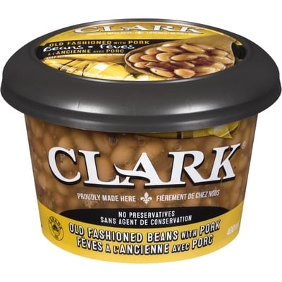 Clark Beans Old Fashioned With Pork 400 ml, $1.00/100ml