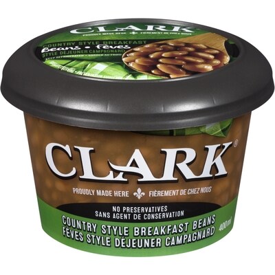 Clark Beans Country Style Breakfast 400 ml, $1.00/100ml