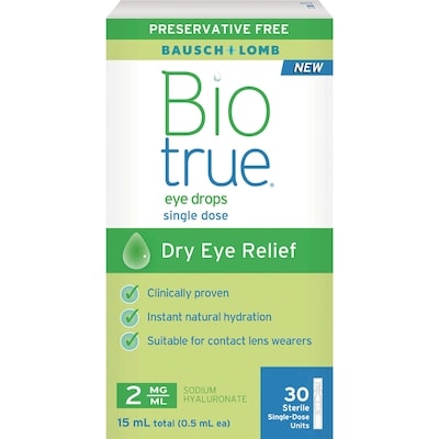 Biotrue Single Dose      0.5 ml, $3,198.00/100ml