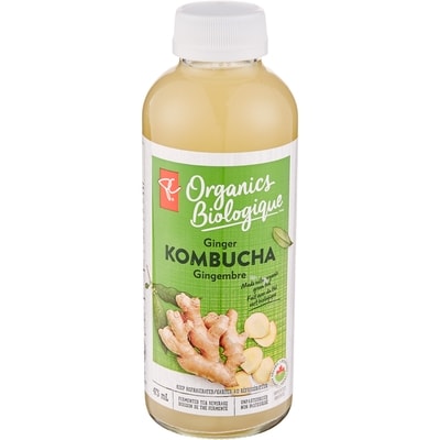 PC Biologique Kombucha , Gingembre 473 ml, 0,98 $/100ml
