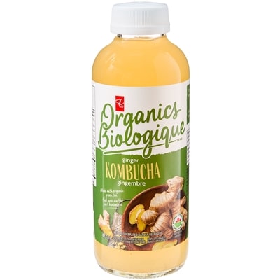 PC Biologique Kombucha , Gingembre 473 ml, 0,84 $/100ml