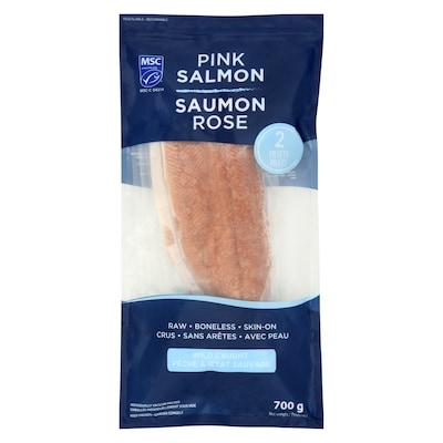 null Saumon 700 g, 1,43 $/100g