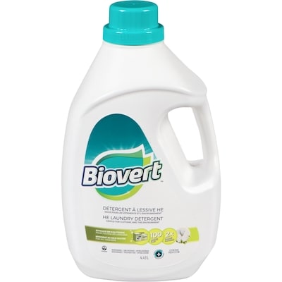 Bio-Vert He Laundry Detergent Fresh Cotton 4.43 l, $0.41/100ml