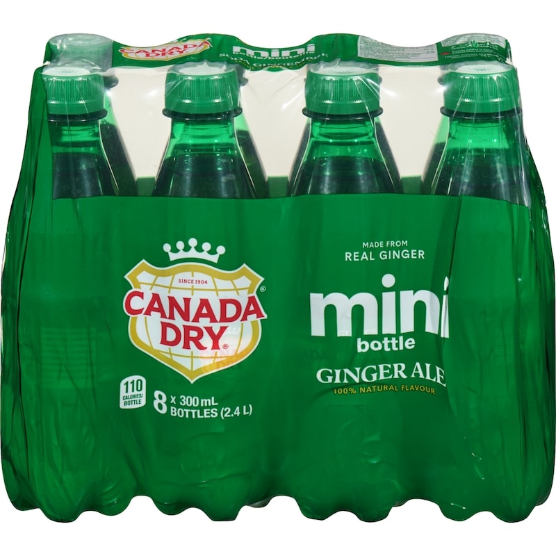 Ginger Ale, 8 Pack Bottles