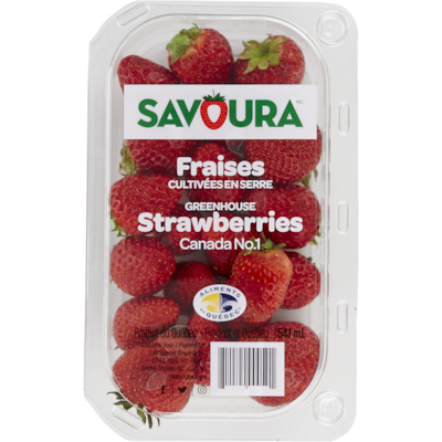 null Fraises de serre 541 ml, 1,11 $/100ml