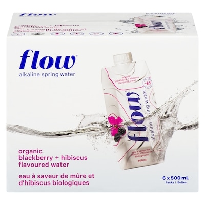 Flow Water Water Bb Hibiscus Org    6x500.0 ml, $1.90/100ml