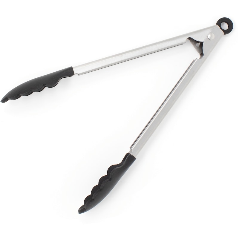 Silicone Tongs - Black