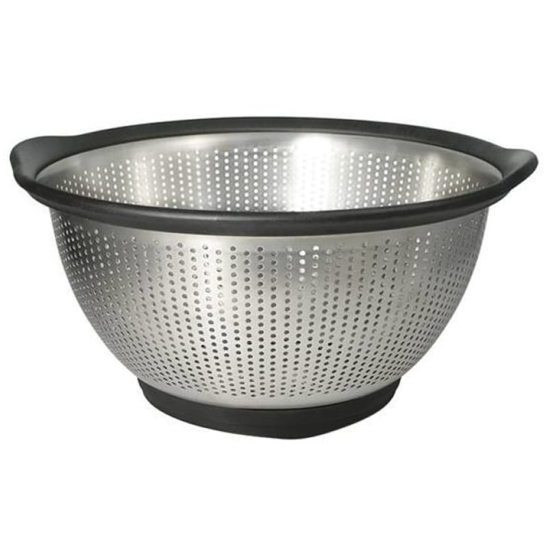Stainless Steel Colander - Black
