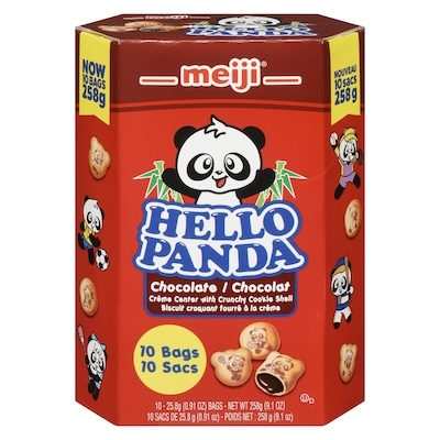 Meiji Giant Hello Panda Chocolate 258 g, $4.07/100g