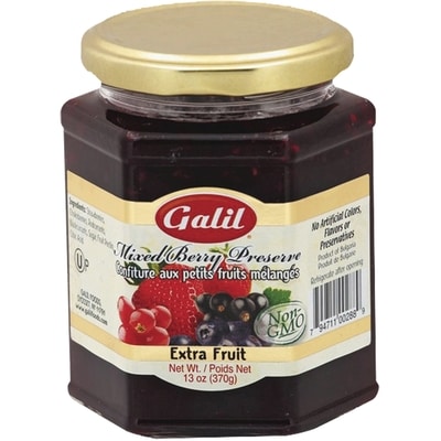 Galil Fruit Preserve, Mixed Berry 368 g, $1.90/100g