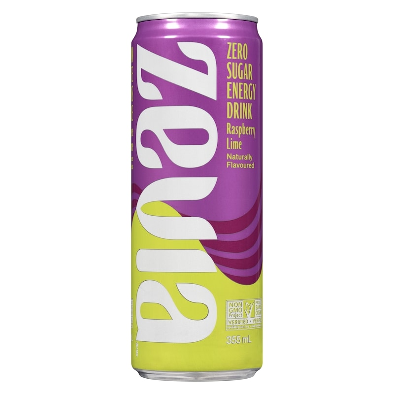 Zero Sugar Energy Drink, Raspberry Lime