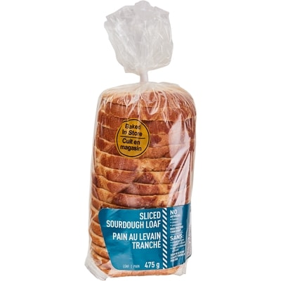 null Sliced Sourdough Bread 475 g, $0.63/100g