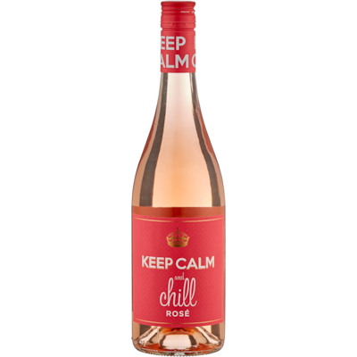 KEEP CALM Vin rosé Keep Calm & Chill (Pièce d’identité requise au moment du ramassage) 750 ml, 1,53 $/100ml