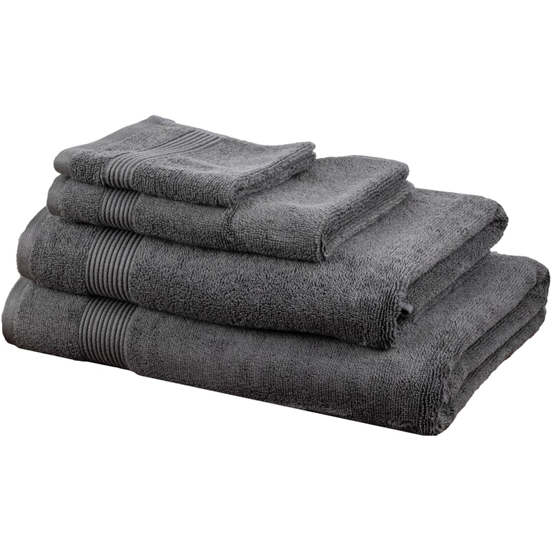 Organic Cotton Bath Towel, Ash