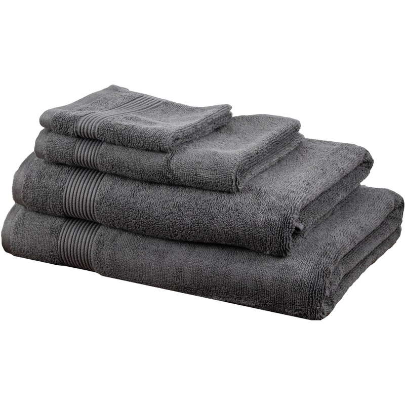Organic Cotton Bath Towel, Ash