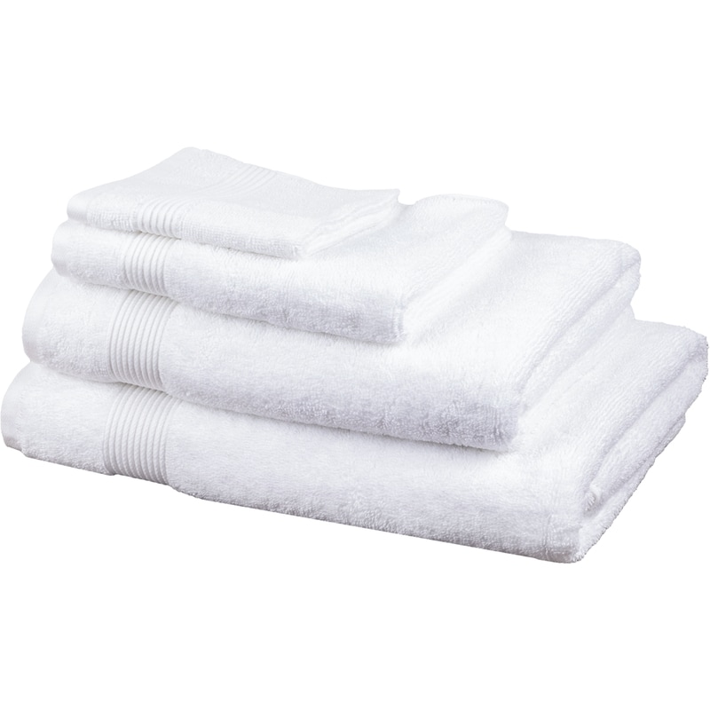 Organic Cotton Bath Towel, White
