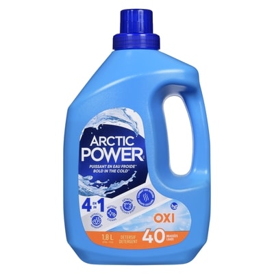 Arctic Power Liquid Laundry Detergent, OXI, 40 Wash Loads 1.8 l, $0.44/100ml