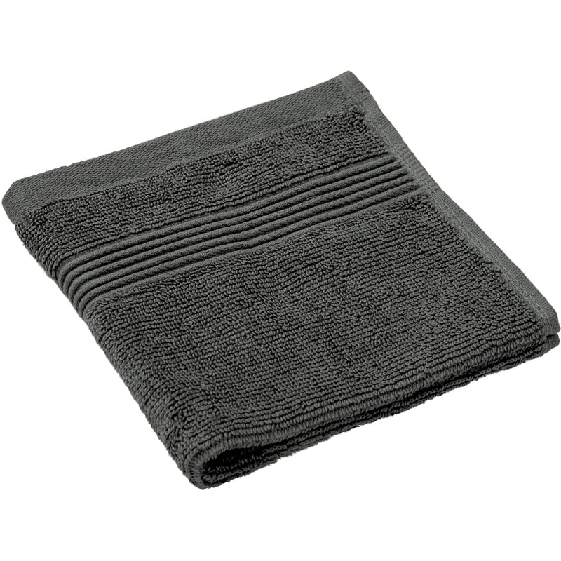 Organic Cotton Face Towel, Ash