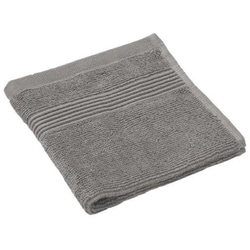 Organic Cotton Face Towel, Taupe