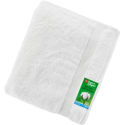 PC Organics Organic Cotton Face Towel, Icy Grey 1 ea, $10.00/1ea