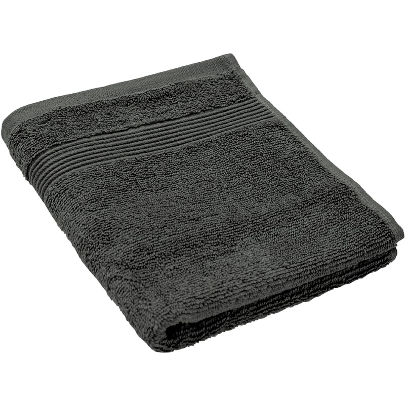 Organic Cotton Hand Towel, Ash