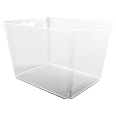 Everyday Essentials V Basket 22L, Clear 1 ea, $10.50/1ea