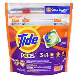 Tide Liquid Laundry Detergent Pods, Spring Meadow, 16 Count 397 g, $0.44/1ea