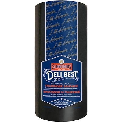 Schneiders Hardwood Smoked Thuringer Sausage $37.90/1kg $17.20/1lb