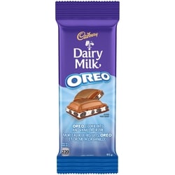 Cadbury Dairy Milk, OREO Cookie Bits and Vanilla Creme, Chocolatey Candy Bar 95 g, $3.16/100g