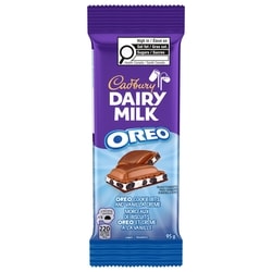 Cadbury Dairy Milk Oreo Tablette De Chocolat 95 g, 3,16 $/100g