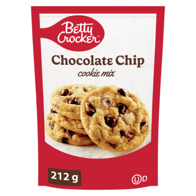 Betty Crocker Cookie Mix, Chocolate Chip 212 g, $1.08/100g