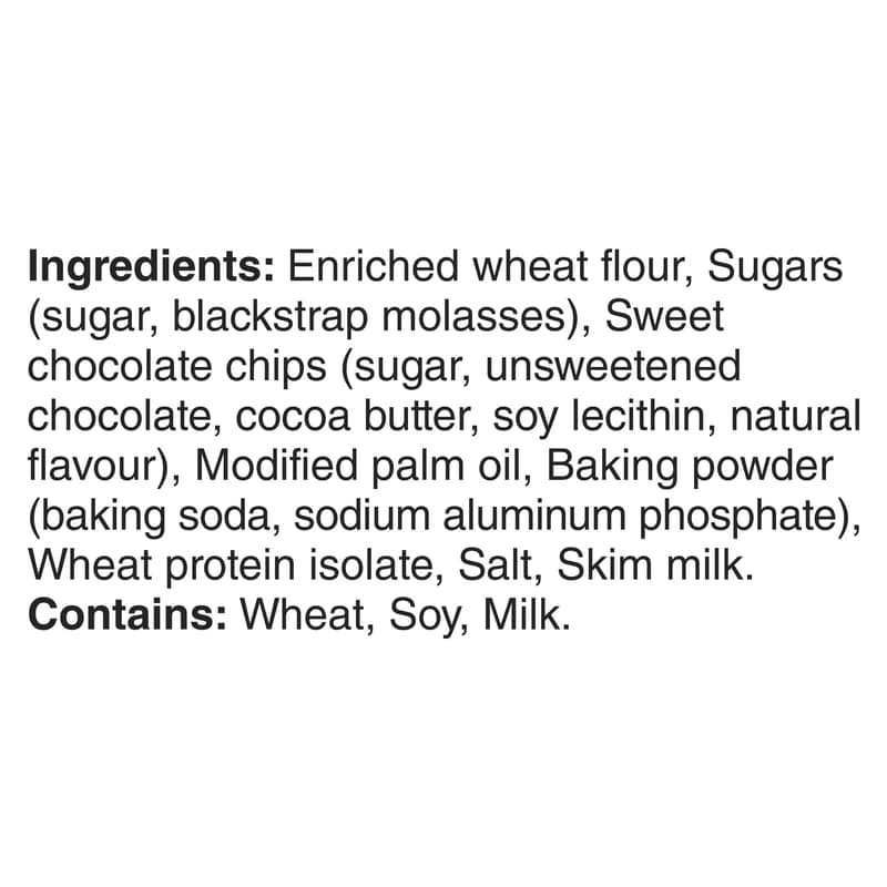 Cookie Mix, Chocolate Chip