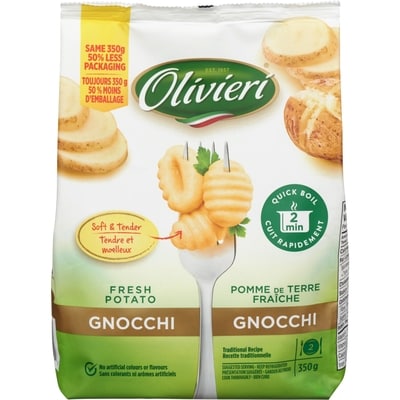 Olivieri Gnocchi aux patates 350 g, 1,94 $/100g