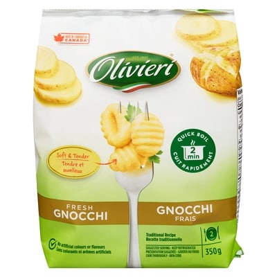 Olivieri Gnocchi aux patates 350 g, 1,94 $/100g
