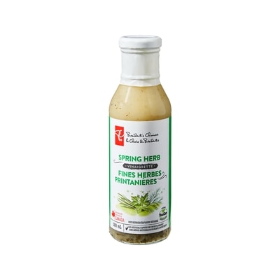President's Choice Spring Herb Vinaigrette 350 ml, $1.57/100ml