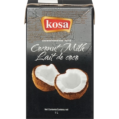 Kosa Lait de coco Kosa 1000 ml, 0,55 $/100ml